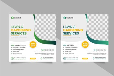 Vector agriculture farming services or agro farm service social media post banner