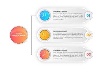 Vector 4 data infographics tab paper index template. vector illustration
