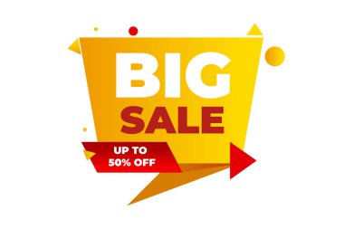 sale banner with  best offer editable text