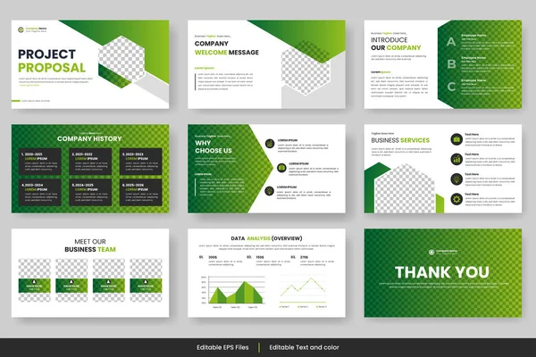 Presentatie Sjabloon Voor Promotie Reclame Flyer Brochure Product Rapport Banner — Stockvector