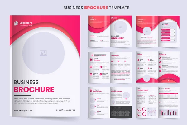 stock vector company profile brochure design, minimal multipage business brochure template design, annual report, corporate company profile, editable template layout