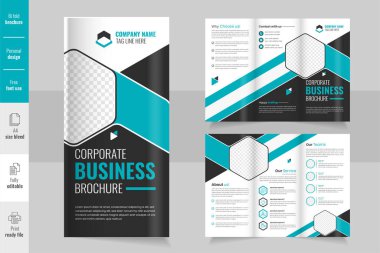 Profesyonel iş broşürü tasarımı