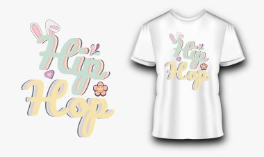 Paskalya Günü Retro SVG Tasarımı