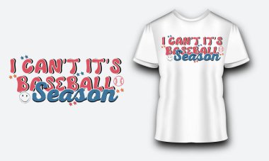 Retro Beyzbol Alıntısı SVG Tasarımı