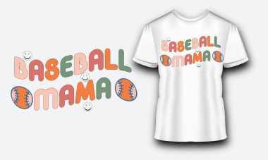 Retro Beyzbol Alıntısı SVG Tasarımı