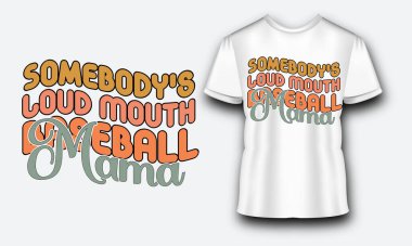 Retro Beyzbol Alıntısı SVG Tasarımı