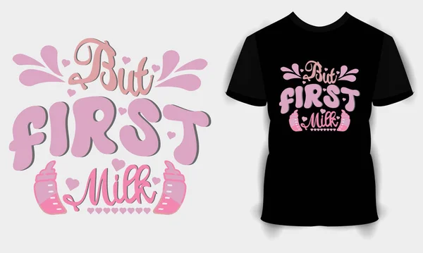 Baby Sagt Svg Shirt Design Geschenk Shirt Für Baby Geschenk — Stockvektor