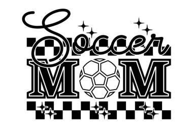 Futbol Anne Oyun Günü EPS Tişört Tasarımı