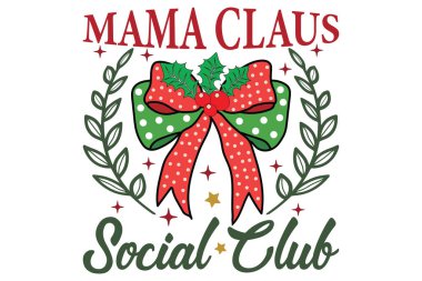 Noel Coquette Bow EPS tişört tasarımı