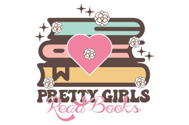 Book Lover SVG tipografi tişört tasarımı