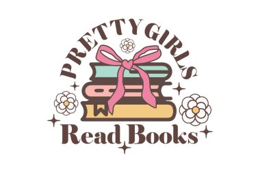 Book Lover SVG tipografi tişört tasarımı