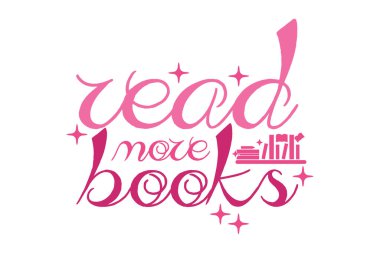 Book Lover SVG tipografi tişört tasarımı