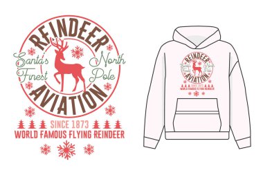 Klasik Noel Tabelası EPS Tişörtü Takası