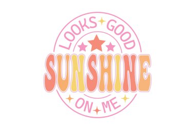 Retro Summer Sunshine Okul Takımı Tasarımı
