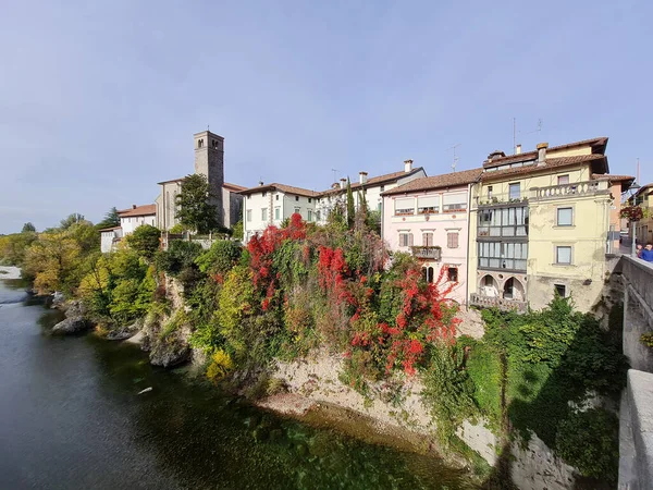 Cividale Del Friuli Old Town Center River Natisone — Stock Photo, Image