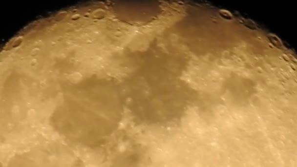 Ein Vollmond Ist Die Mondphase Die Eintritt Wenn Der Mond — Stockvideo