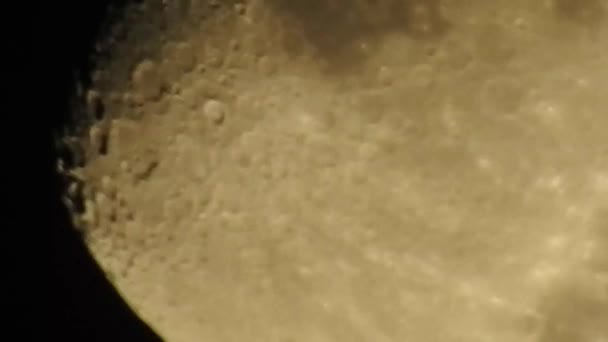 Lua Cheia Fase Lunar Que Ocorre Quando Lua Completamente Iluminada — Vídeo de Stock