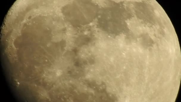 Lună Plină Este Faza Lunară Care Apare Atunci Când Luna — Videoclip de stoc