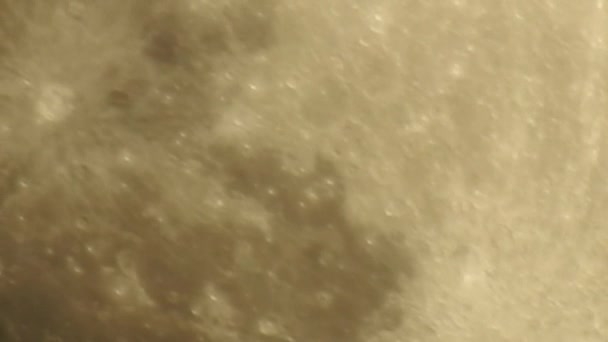 Full Moon Lunar Phase Occurs Moon Completely Illuminated Seen Earth — Stock Video