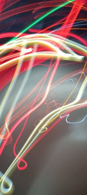 Simulation of galaxy light motion of stars in dark background, future energy and data technology of cyber programming concept in blue theme for presentation abstract background used. light speed tech. Plexus abstract technology engineering background