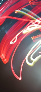 Simulation of galaxy light motion of stars in dark background, future energy and data technology of cyber programming concept in blue theme for presentation abstract background used. light speed tech. Plexus abstract technology engineering background