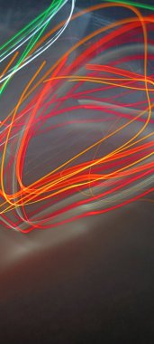 Simulation of galaxy light motion of stars in dark background, future energy and data technology of cyber programming concept in blue theme for presentation abstract background used. light speed tech. Plexus abstract technology engineering background