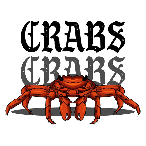 stock vector Crabs Vector Art Collection Detailed