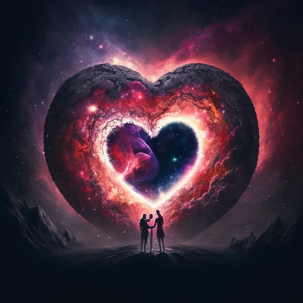 Together in the Universe valentines day