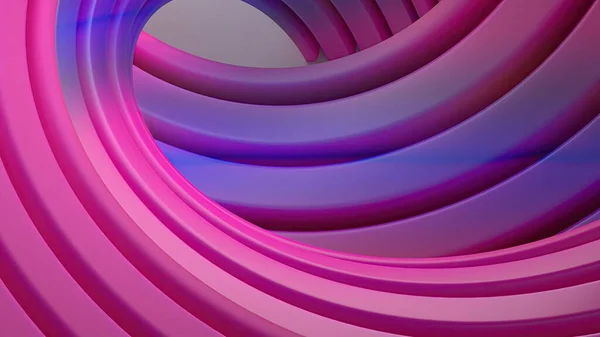 Pink and purple spiral organic curve Abstract, dramatic, modern, luxury, luxury 3D rendering graphic design element background material High quality 3d illustration.