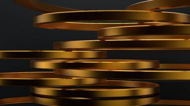 Abstract, dramatic, modern and high -quality 3D Rendering Graphic Design Element Material High quality 3d illustration.