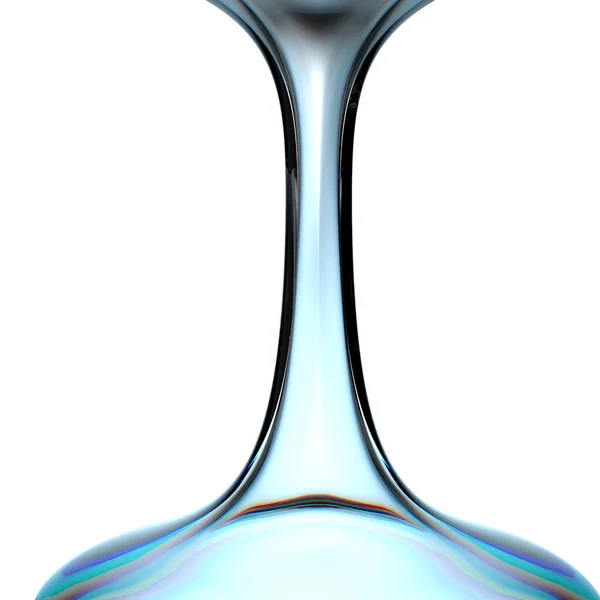 透明延伸ヒアルロン酸滴下水新鮮できれいな水グラフィックデザイン要素材料高品質の3Dイラスト — ストック写真