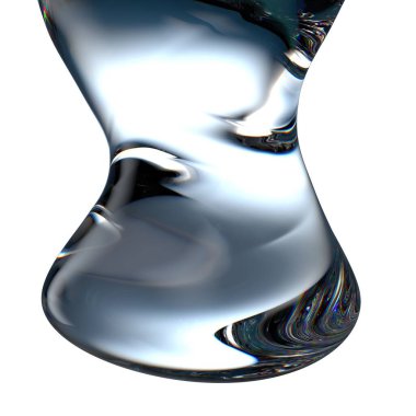 Taze ve temiz su grafik tasarım elementi. Dalgalanan su kütlesi gibi şeffaf kozmetik yüksek kalite üç boyutlu resimleme..