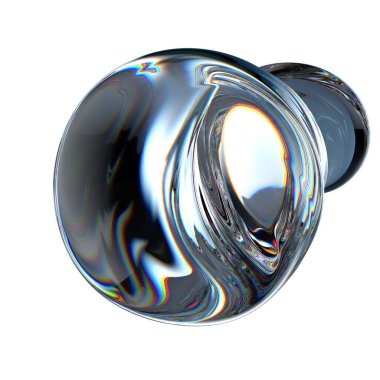 Etkileyici şeffaf kırılma özelliğine sahip su damlacıkları taze ve temiz su grafik tasarım elementleri damlayan suyla birlikte yüksek kaliteli 3D resimleme.