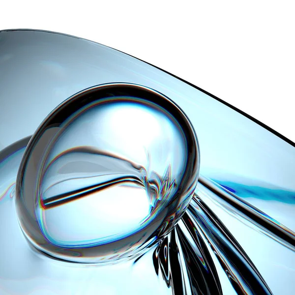 新鮮できれいな水グラフィックデザイン要素材料高品質の3Dイラスト — ストック写真