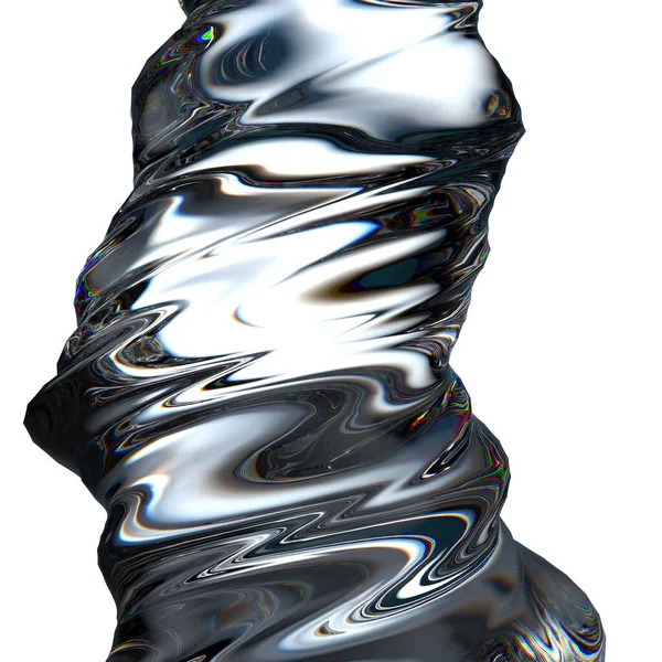 Transparentní Tornádo Jako Kapky Kapající Voda Sladká Čistá Voda Grafický — Stock fotografie
