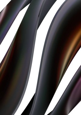 krom gökkuşağı metalik yansıtıcı bant Soyut dramatik modern lüks lüks 3D grafik tasarım unsurları arka planda yüksek kaliteli 3d illüstrasyon.