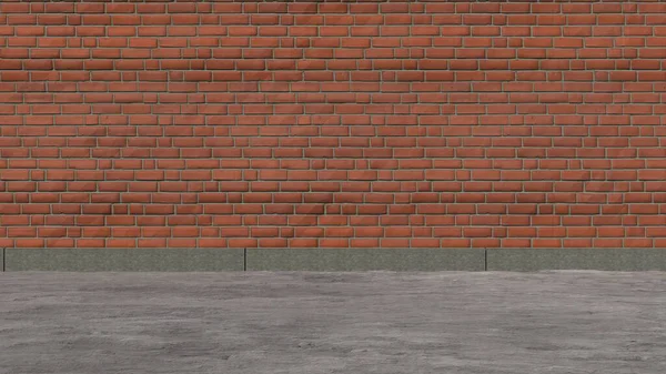 Кирпичная Асфальтовая Аутентичная Стена Чистая Пустая Стена Старая Вибрация Рендеринг — стоковое фото