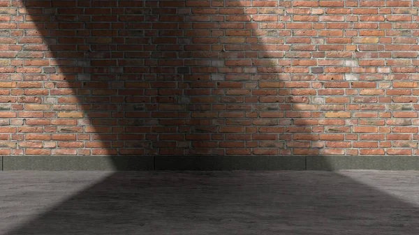 Ladrillo Asfalto Multicolor Única Sombra Pared Limpia Pared Vacía Vieja —  Fotos de Stock