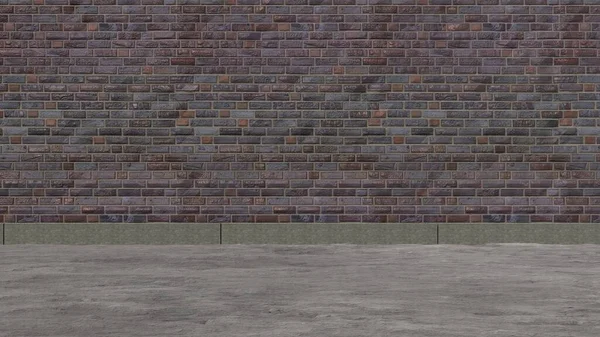 Mattone Asfalto Parete Testurizzata Muro Vuoto Pulito Con Vecchia Atmosfera — Foto Stock