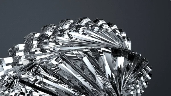 Průhledná Textura Crystal Vyzývá Diváka Aby Vstoupil Sofistikovaného Světa Popu — Stock fotografie