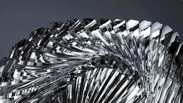 Kristall Mit Einer Waschbaren Transparenten Und Glänzenden Instrumentalen Schönheit Pop — Stockfoto