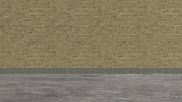 콘크리트 모노크롬은 스타일 Abstract Street Modern 렌더링 일러스트 — 스톡 사진