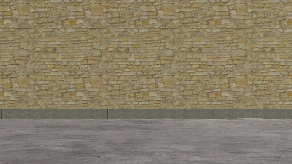 Открытый Кирпич Бетонные Текстуры Создают Уникальное Прохладное Пространство Абстрактная Улица — стоковое фото