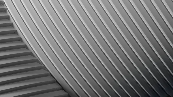 Ein Scharfes Lineares Modernes Kunstähnliches Einfaches Design Mit Minimalen Flachen — Stockfoto