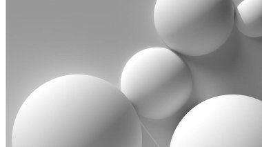 Basit geometriden oluşan çoklu küreler ve delikler Basit geometri Gri 3D görüntüleme çözünürlüğü 3D görüntüleme