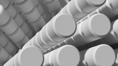 Asgari düz ışın geometrik sadeliğin silindiri, 3D görüntüleme çözünürlüğü 3D görüntüleme çözünürlüğündeki modern düz ışın grisinin bir özelliğidir.