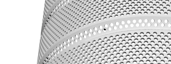 Exploratory Mesh Harte Oberfläche Futuristisches Interface Grau Abstraktes Elegantes Und — Stockfoto