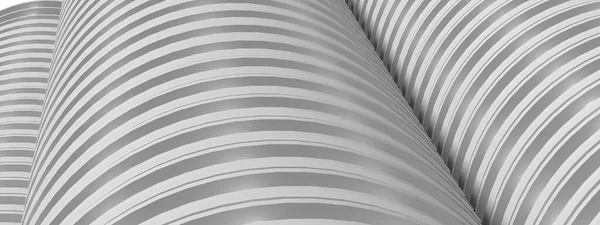 Siatka Wielu Cylindrów Twarda Powierzchnia Futurystyczna Rozrywka Gray Abstrakcyjny Elegancki — Zdjęcie stockowe
