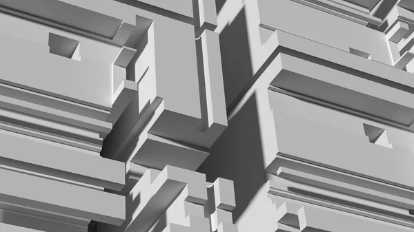 Struktura Przypominająca Maszynę Poczucie Uroku Geometrii Obwodów Prostej Konstrukcji Abstrakcyjny — Zdjęcie stockowe
