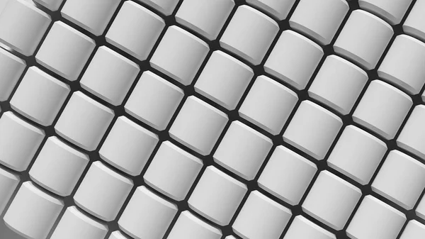 Minimale Platte Straal Cilinder Eenvoudige Geometrie Wordt Kunst Minimale Platte — Stockfoto